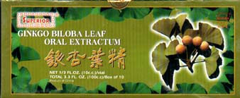 Ginkgo Biloba Leaf Oral Extractum