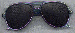 pinhole glasses lazer style