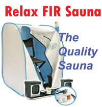 relax far infrared sauna
                                                logo