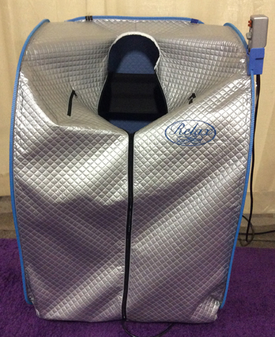 relax far infrared sauna

                  with logo on right