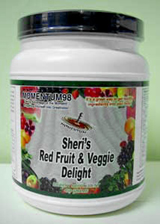 sheri's red fruit and veggie delight